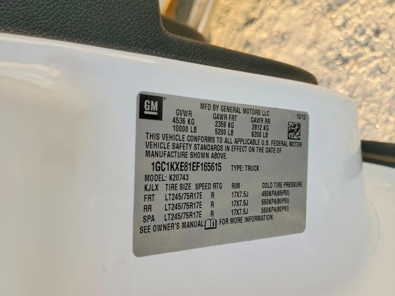 2014 CHEVROLET SILVERADO K2500 HEAVY DUTY LT photo 12