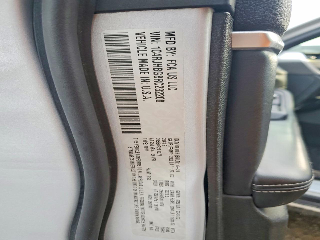 2024 JEEP GRAND CHEROKEE LIMITED photo 13
