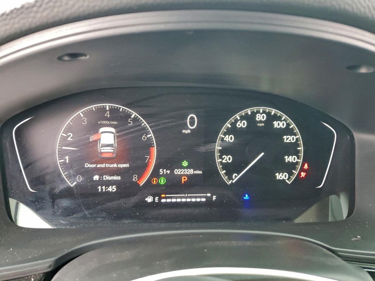 2022 HONDA CIVIC EX photo 9