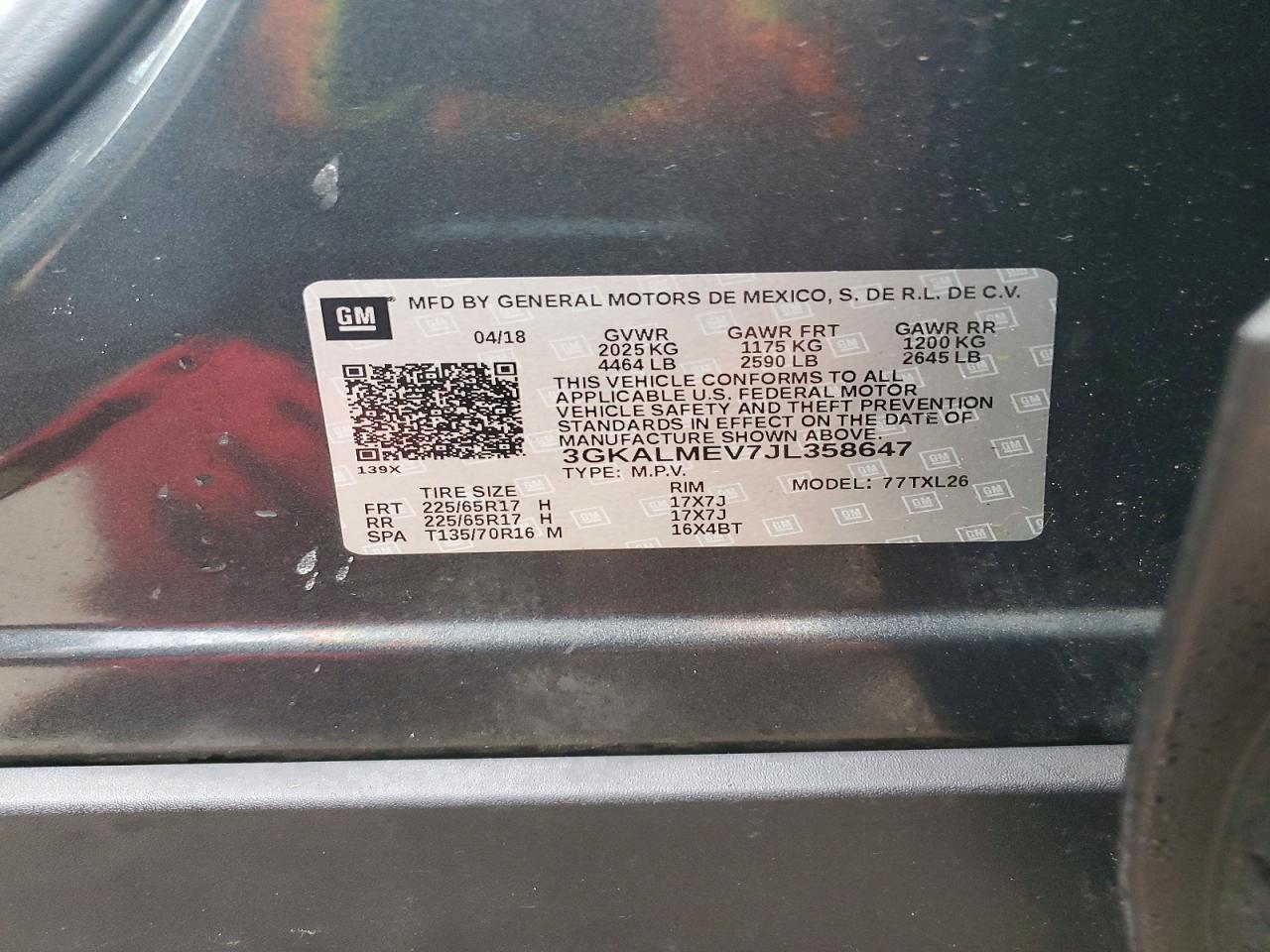 2018 GMC TERRAIN photo 25