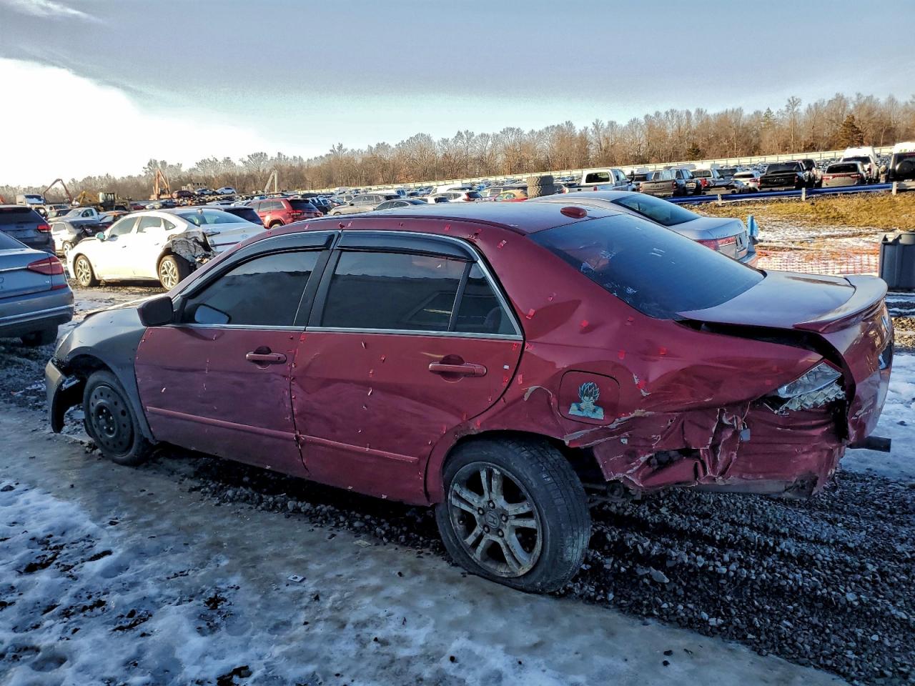 2007 HONDA ACCORD EX photo 2