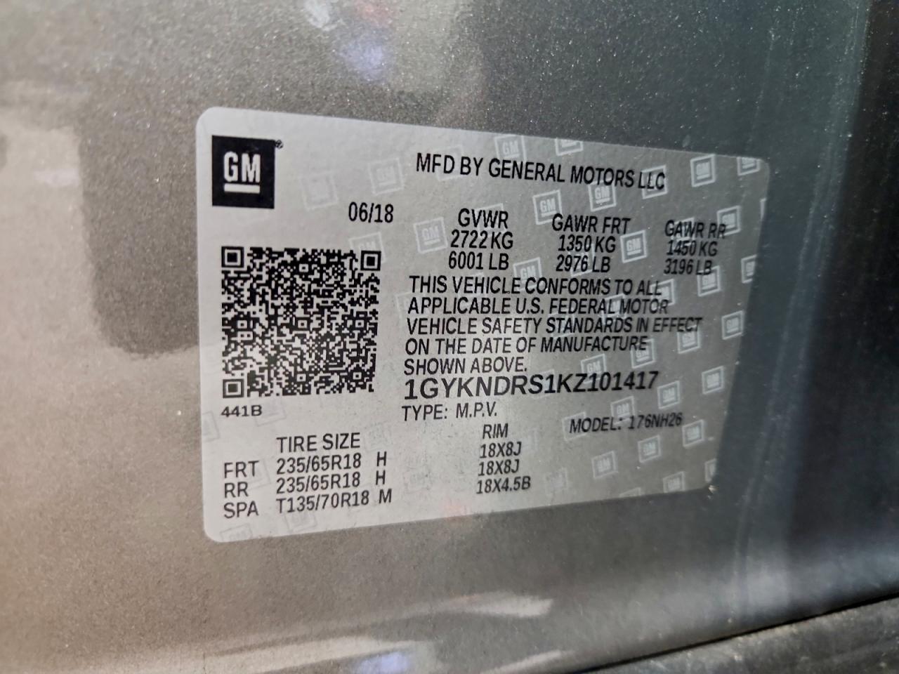 2019 CADILLAC XT5 LUXURY photo 13