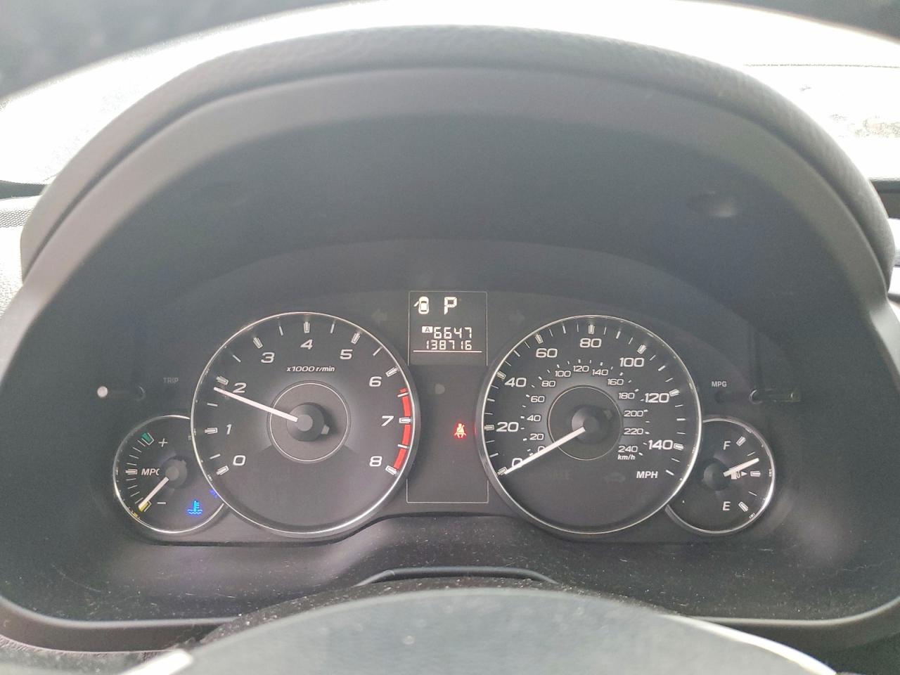 2012 SUBARU OUTBACK 2.5I PREMIUM photo 9