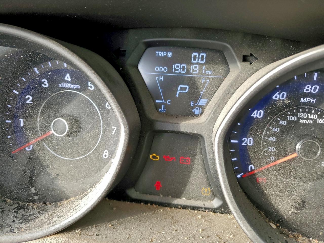 2013 HYUNDAI ELANTRA GLS photo 9