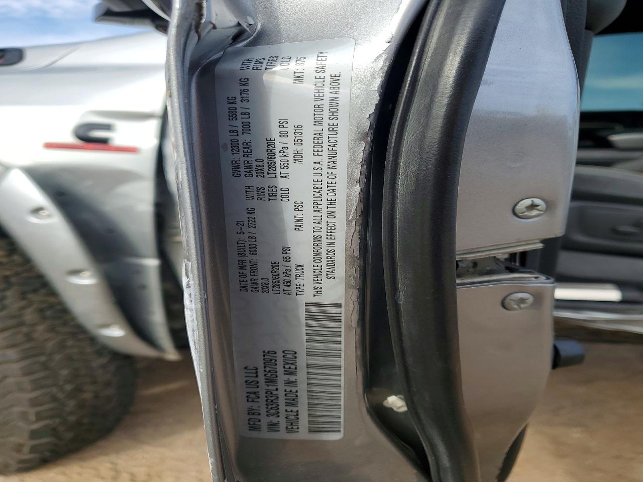 2021 RAM 3500 LIMITED photo 10
