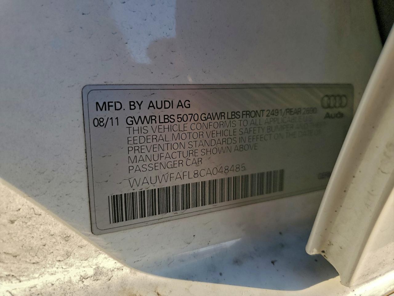 2012 AUDI A4 PREMIUM PLUS photo 12