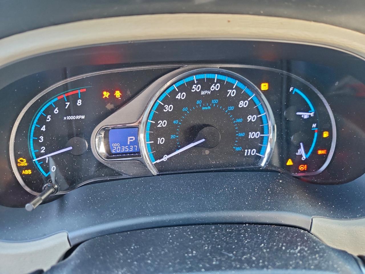 2013 TOYOTA SIENNA XLE photo 9
