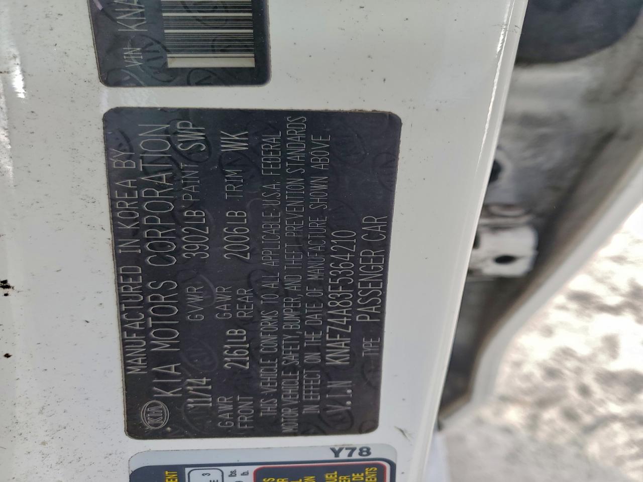 2015 KIA FORTE EX photo 13