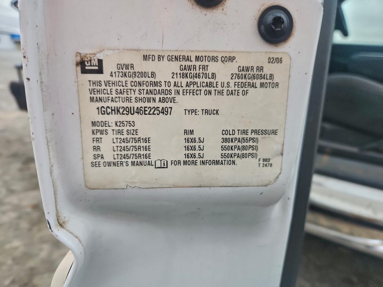 2006 CHEVROLET SILVERADO K2500 HEAVY DUTY photo 12