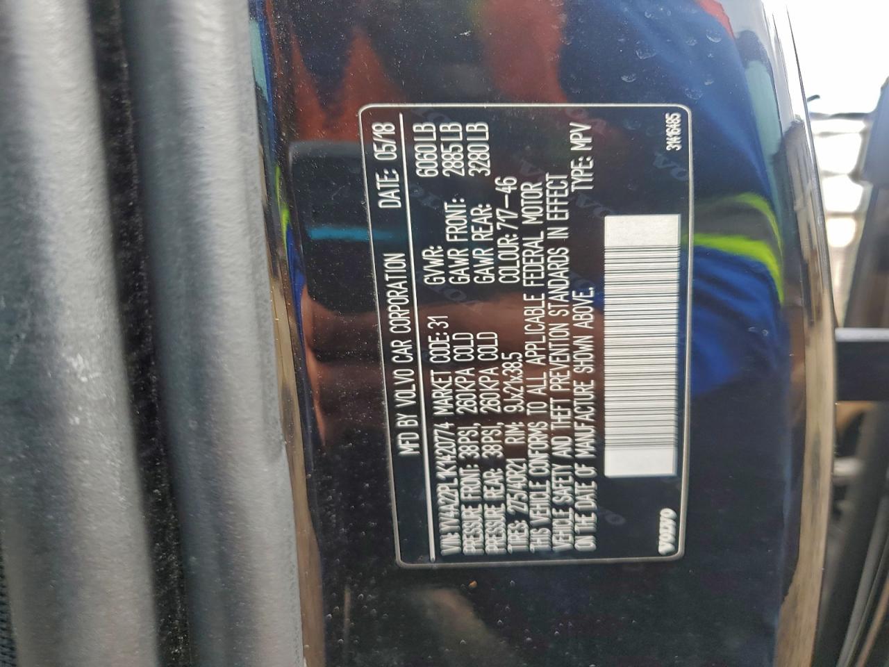 2019 VOLVO XC90 T6 INSCRIPTION photo 37