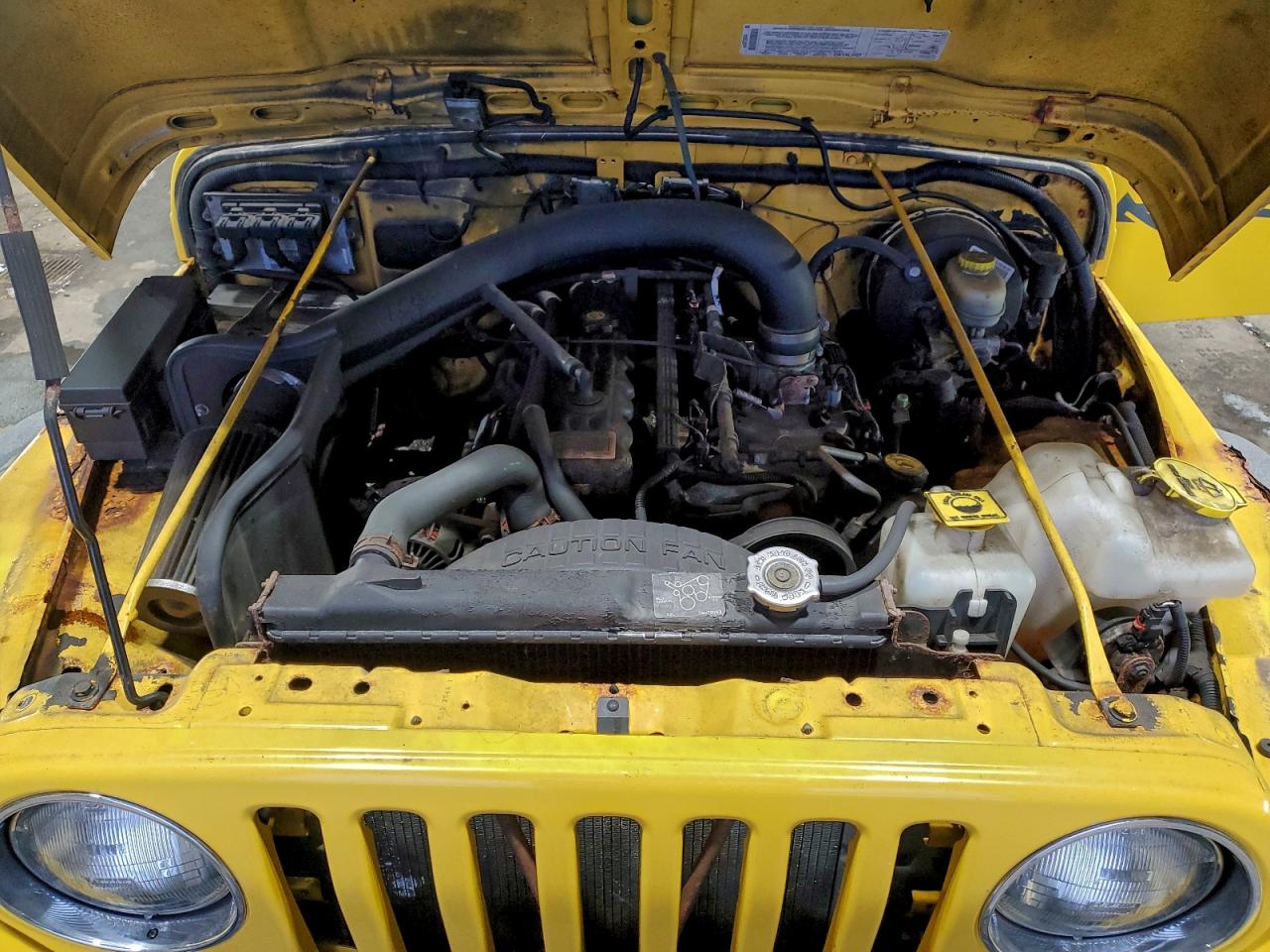 2004 JEEP WRANGLER X photo 11