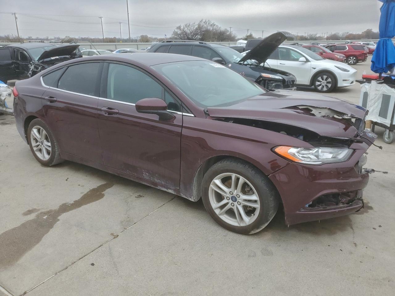 2018 FORD FUSION SE photo 4