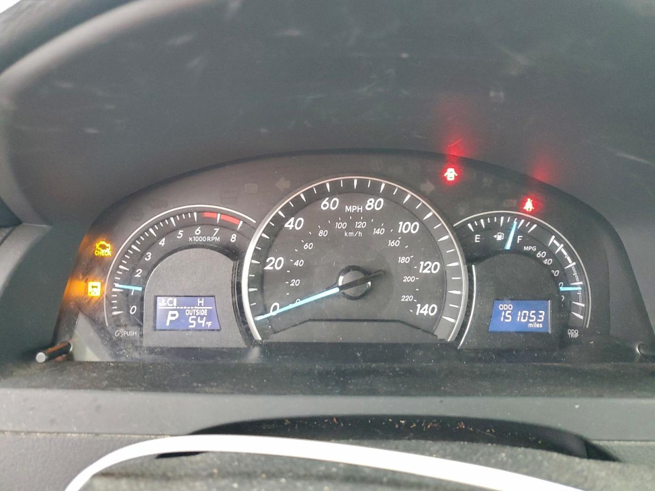 2012 TOYOTA CAMRY BASE photo 9