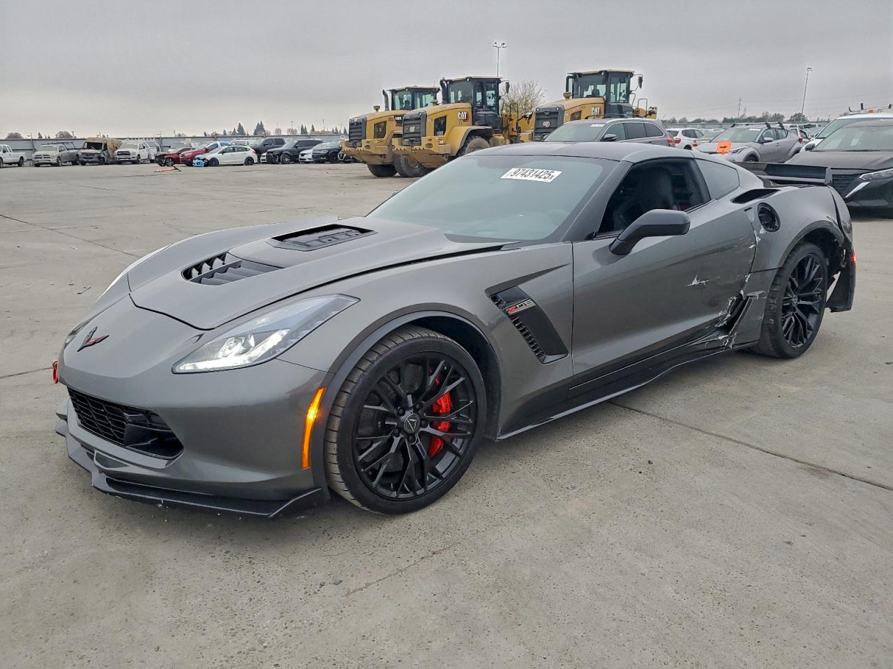 2016 CHEVROLET CORVETTE Z06 3LZ — SIDE damage — photo 1