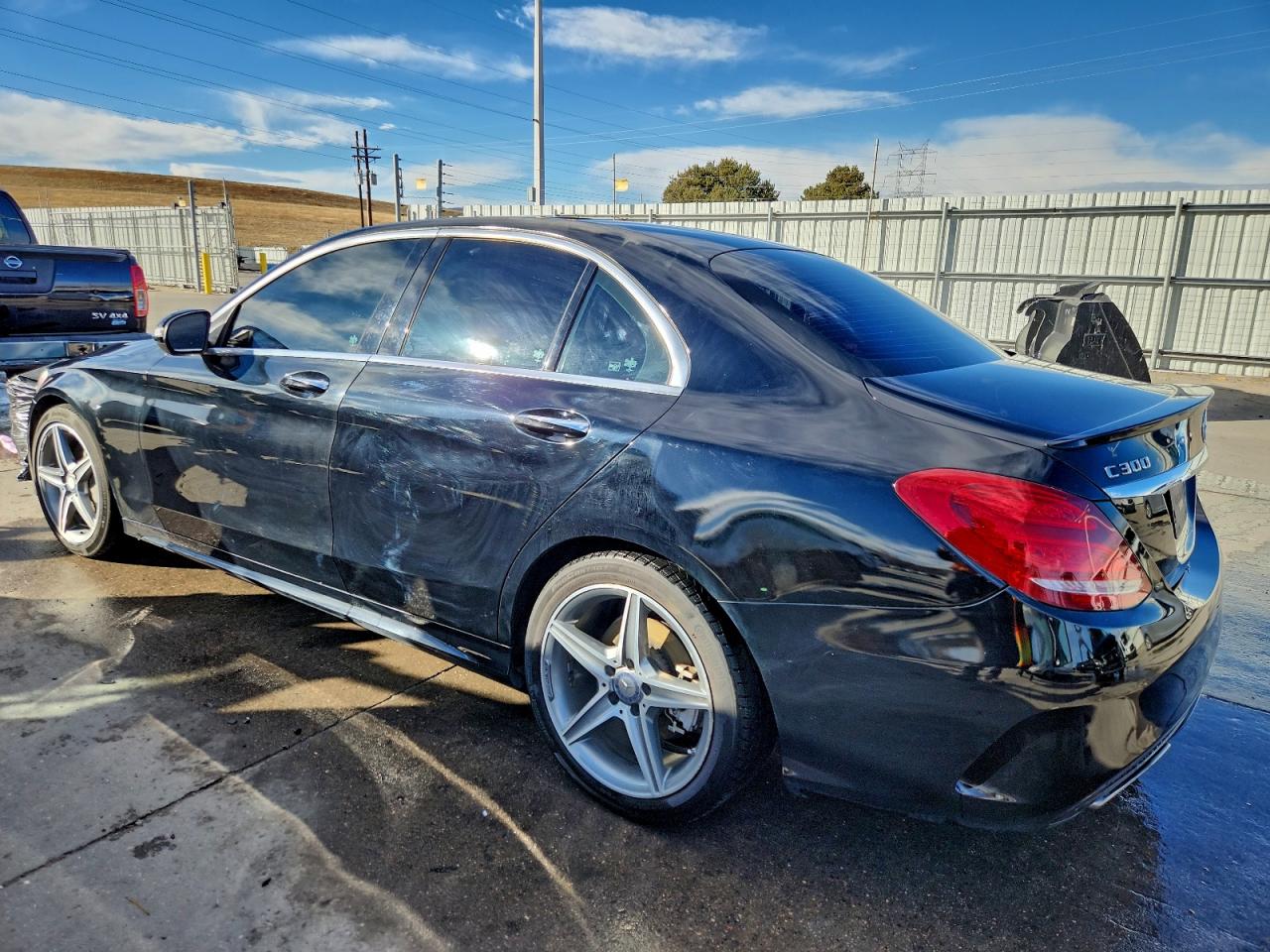 2015 MERCEDES-BENZ C 300 4MATIC photo 2