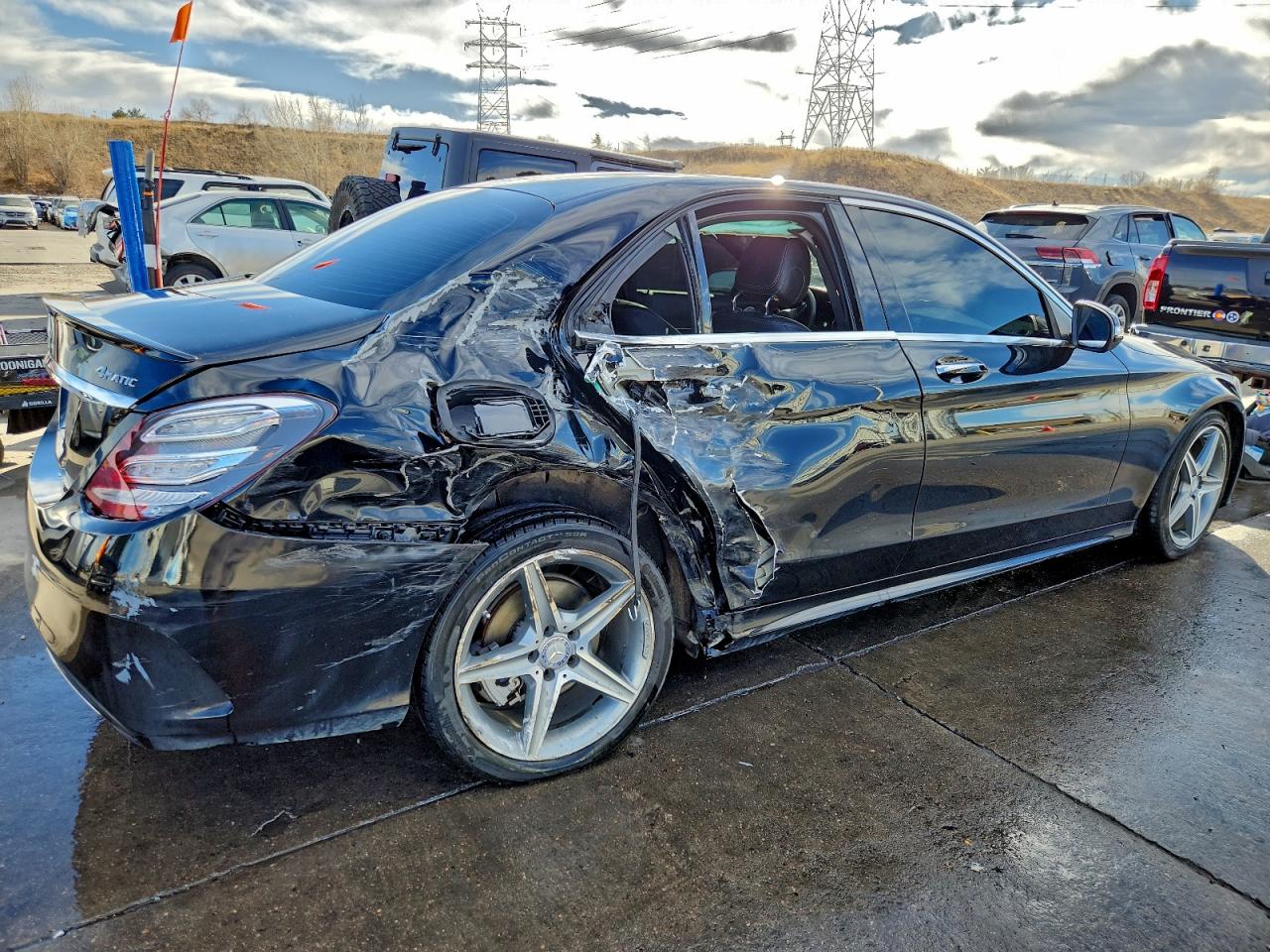 2015 MERCEDES-BENZ C 300 4MATIC photo 3