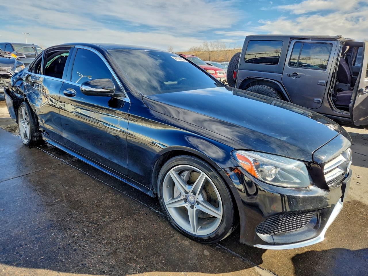 2015 MERCEDES-BENZ C 300 4MATIC photo 4