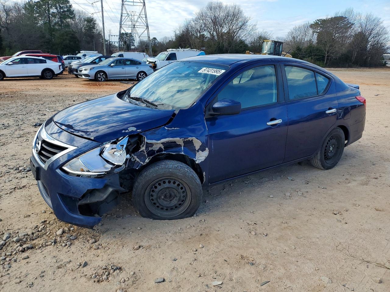 2019 NISSAN VERSA S — FRONT END damage — photo 1