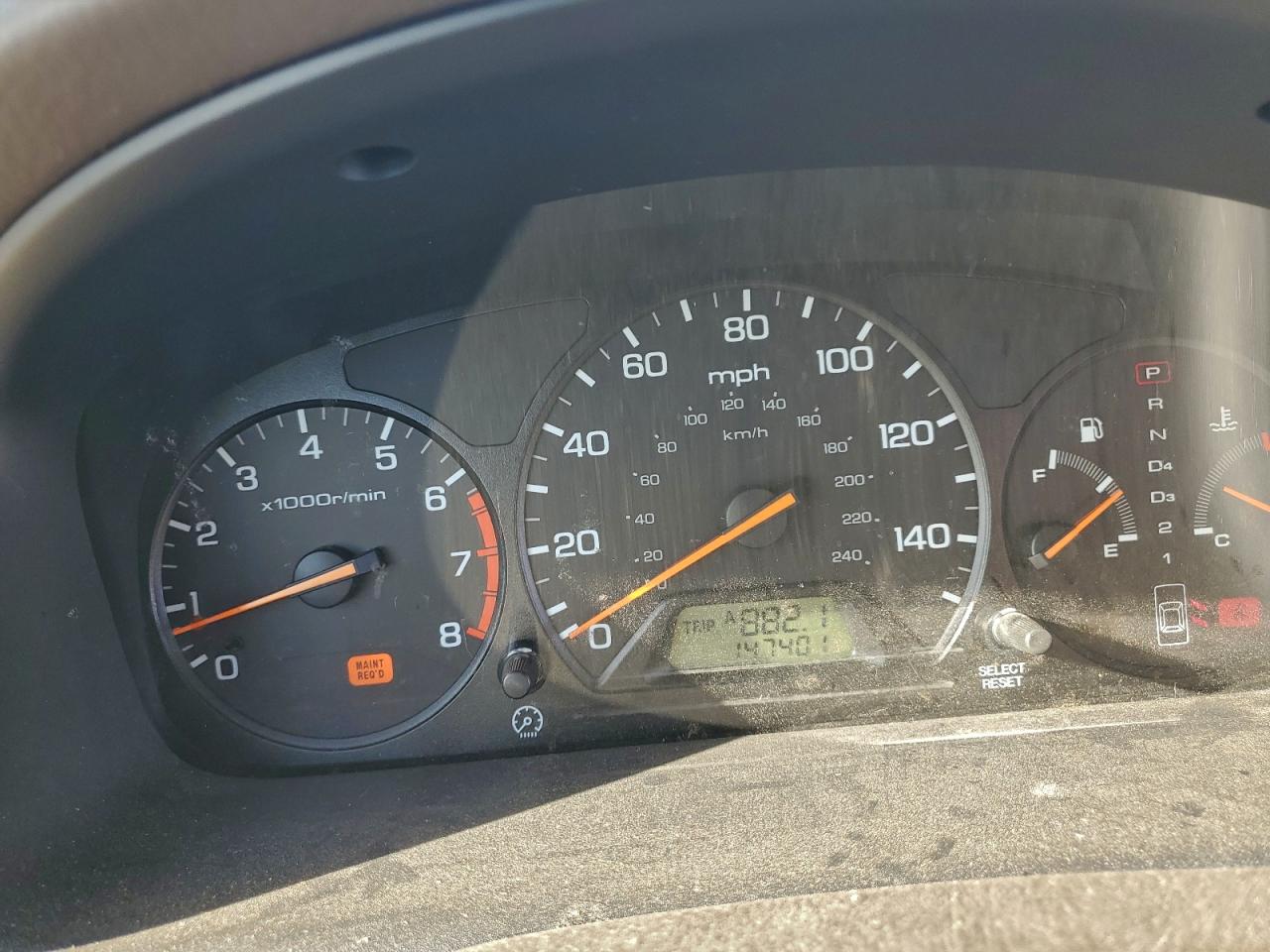 2002 HONDA ACCORD EX photo 9