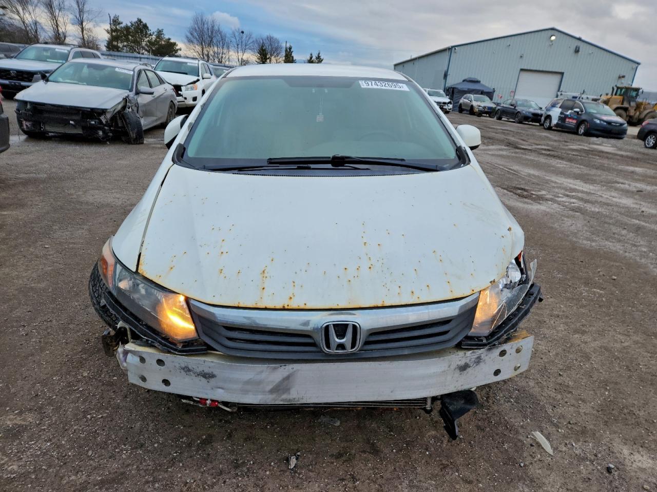 2012 HONDA CIVIC LX photo 5