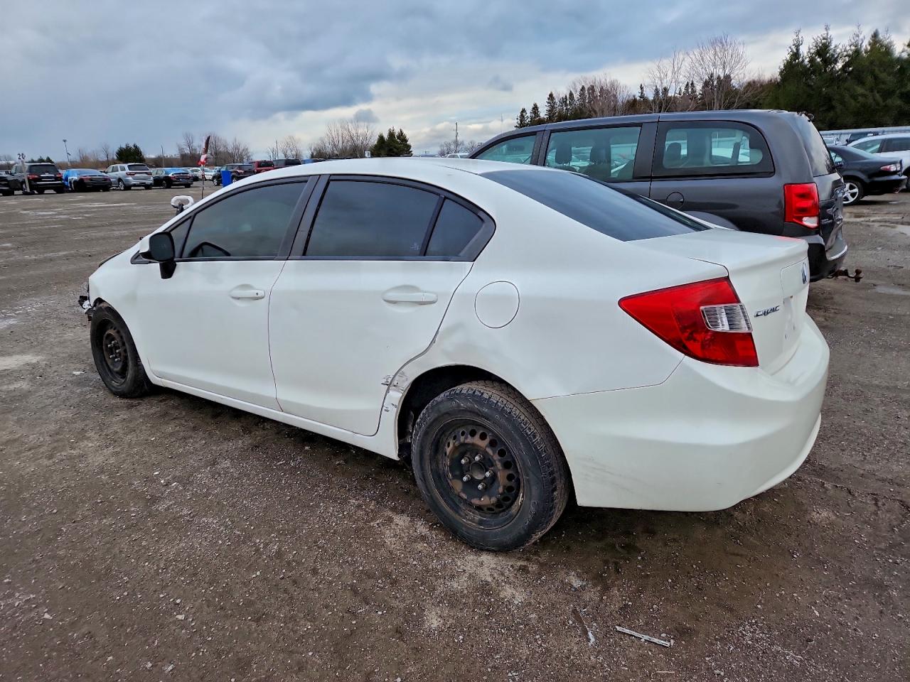 2012 HONDA CIVIC LX photo 2