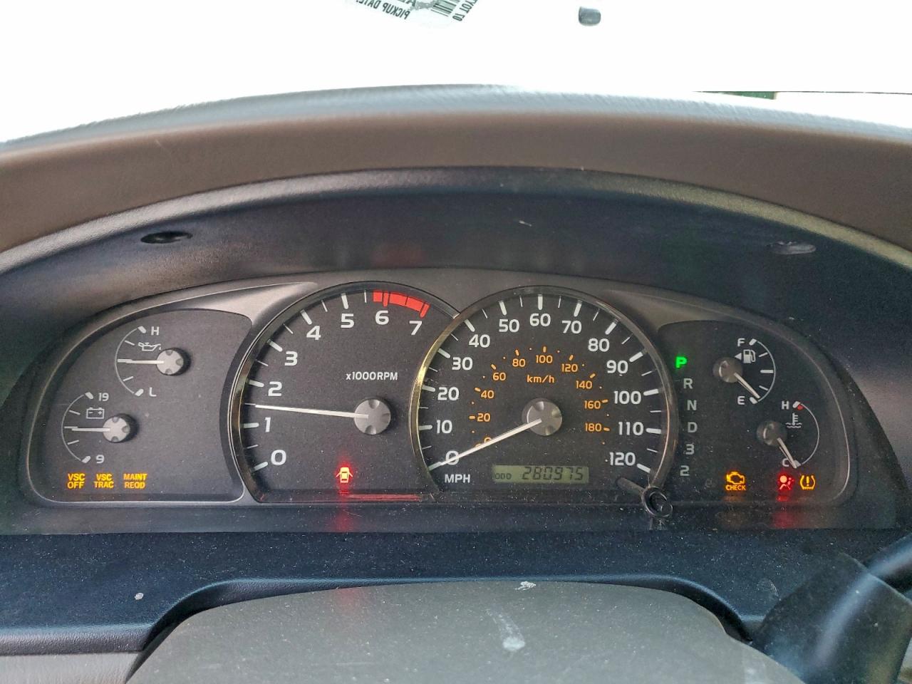 2007 TOYOTA SEQUOIA SR5 photo 9