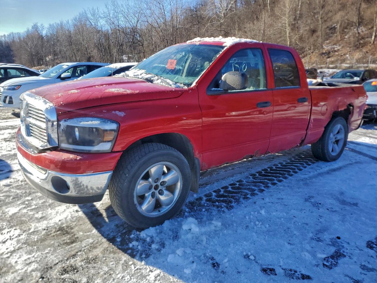 2007 DODGE RAM 1500 ST — FRONT END damage — photo 1