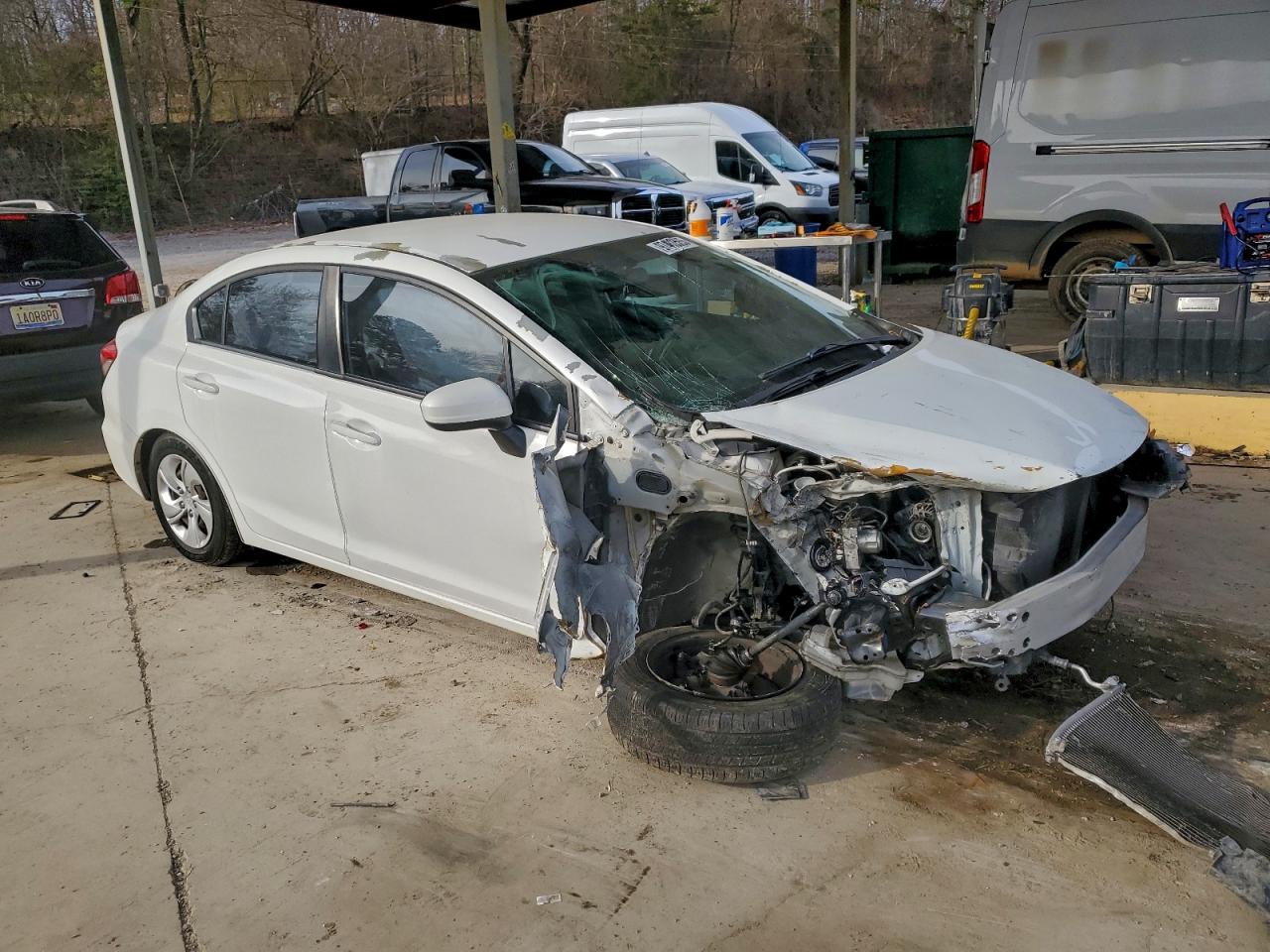 2014 HONDA CIVIC LX photo 4