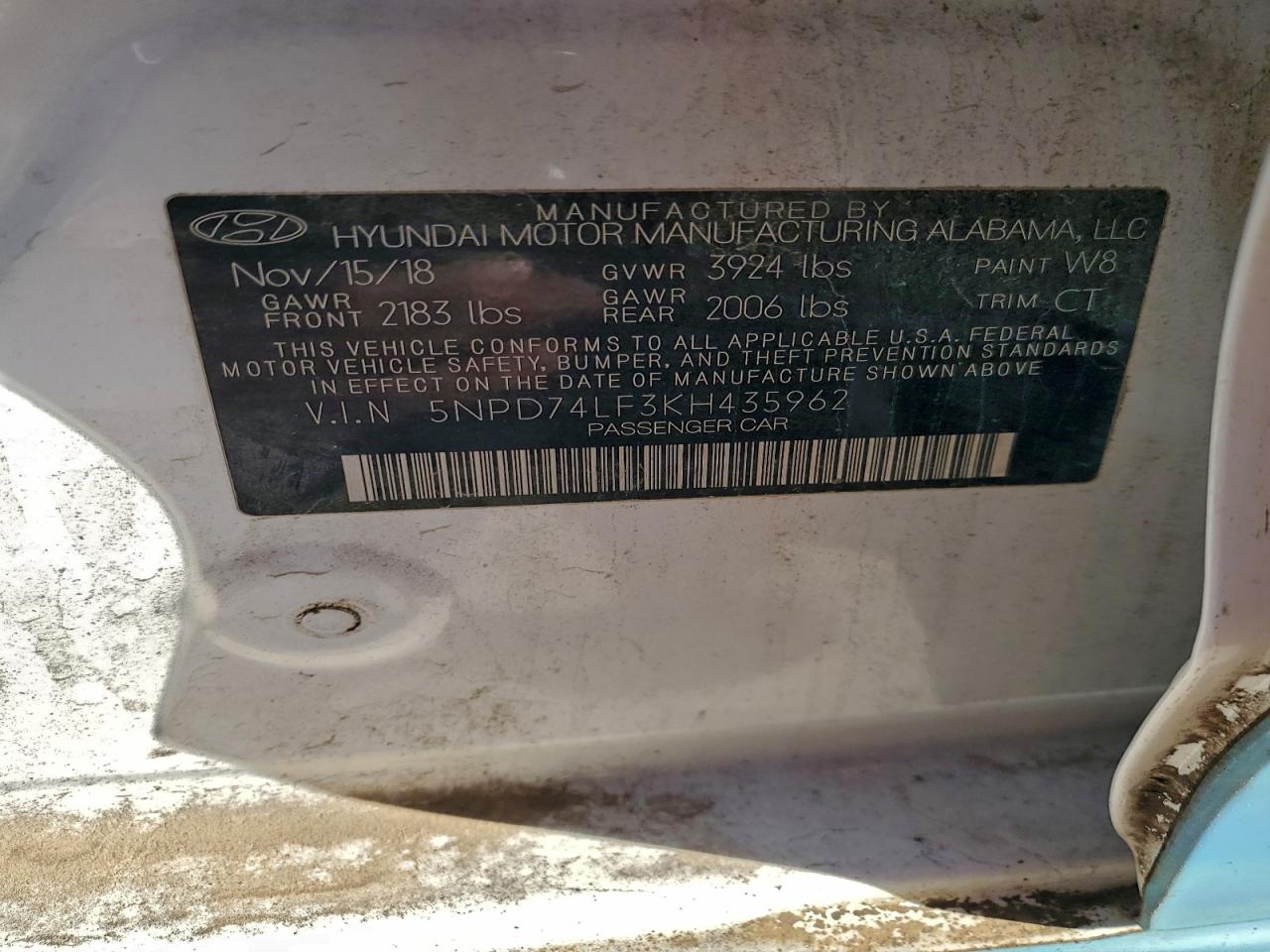 2019 HYUNDAI ELANTRA SE photo 12