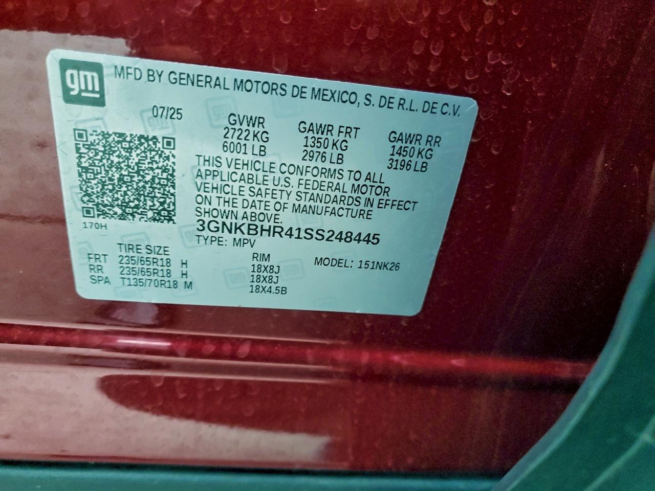 2025 CHEVROLET BLAZER 2LT photo 14