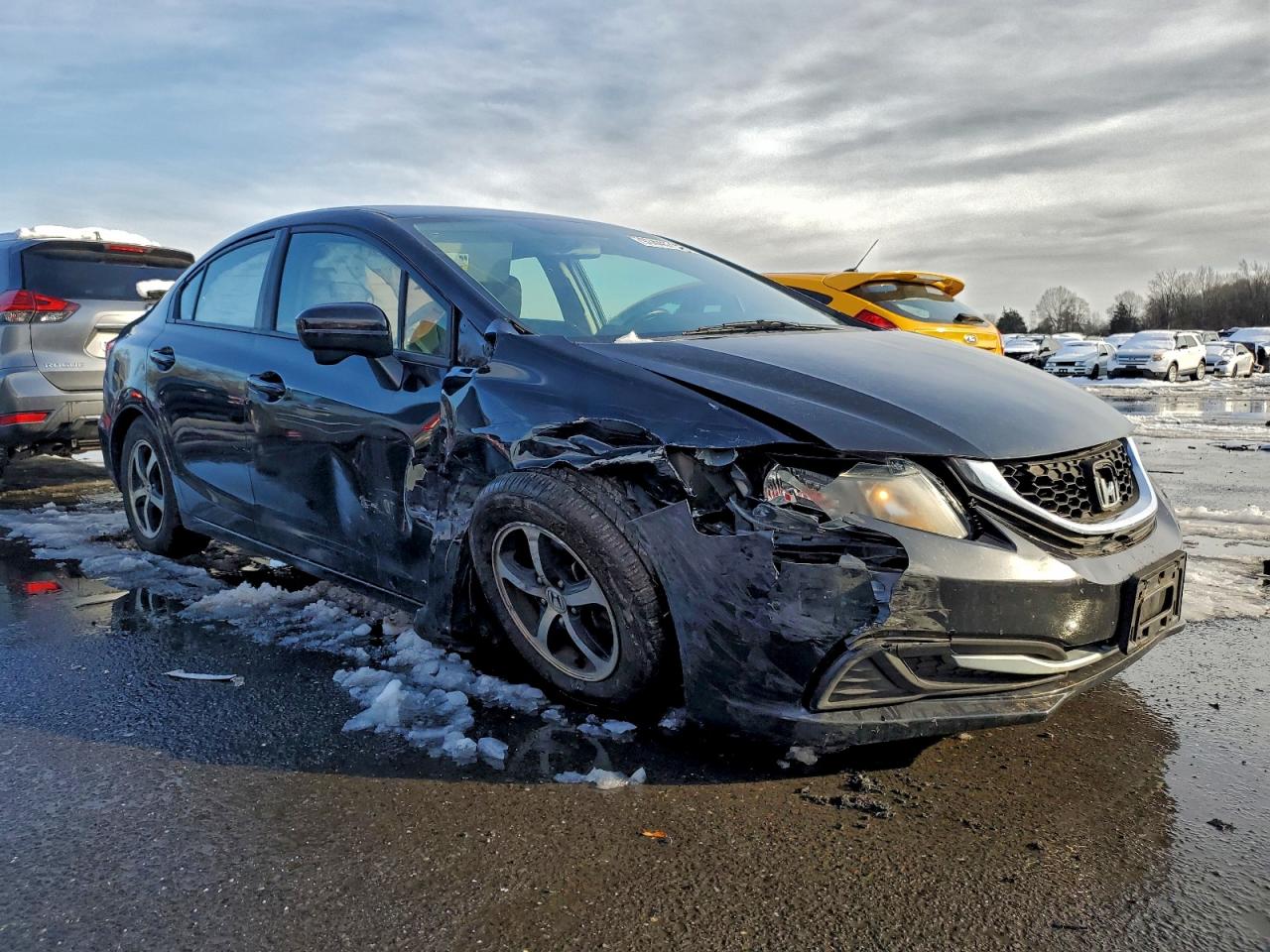 2015 HONDA CIVIC SE photo 4