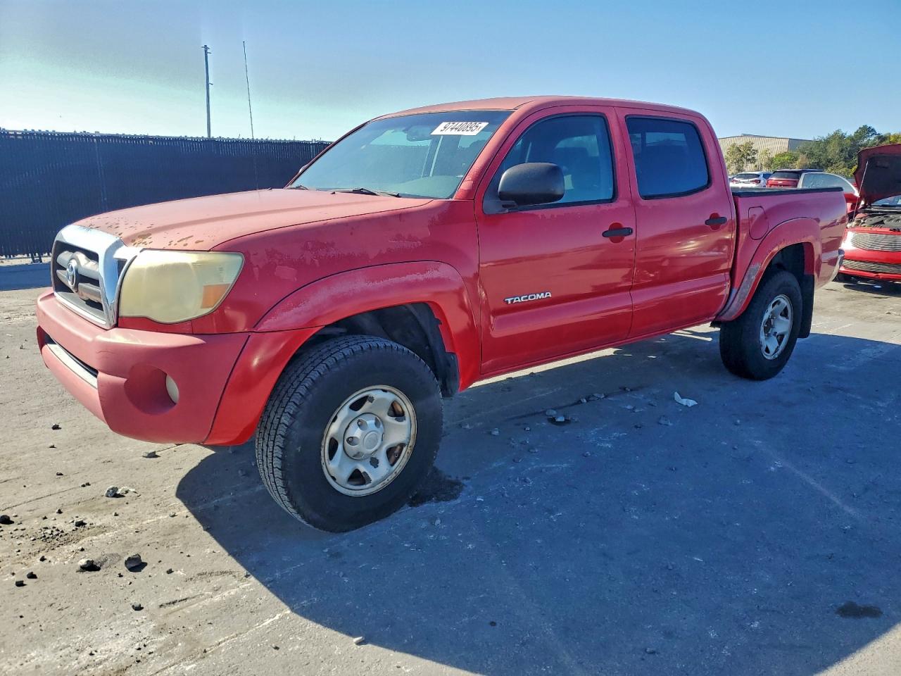 2006 TOYOTA TACOMA DOUBLE CAB PRERUNNER — REAR END damage — photo 1