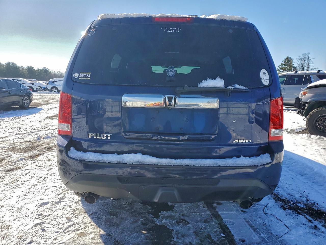 2015 HONDA PILOT EXLN photo 6