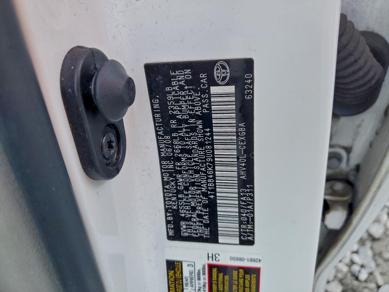 2009 TOYOTA CAMRY HYBRID photo 12
