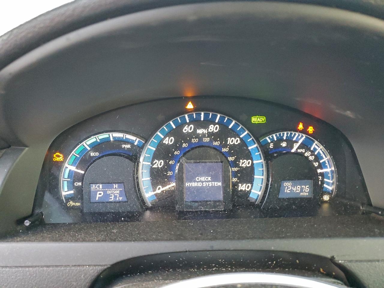2012 TOYOTA CAMRY HYBRID photo 9