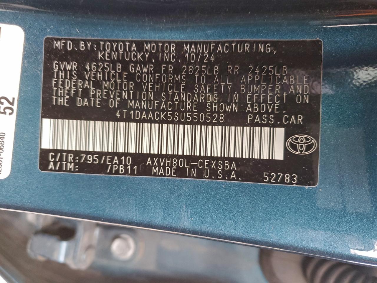 2025 TOYOTA CAMRY XSE photo 12