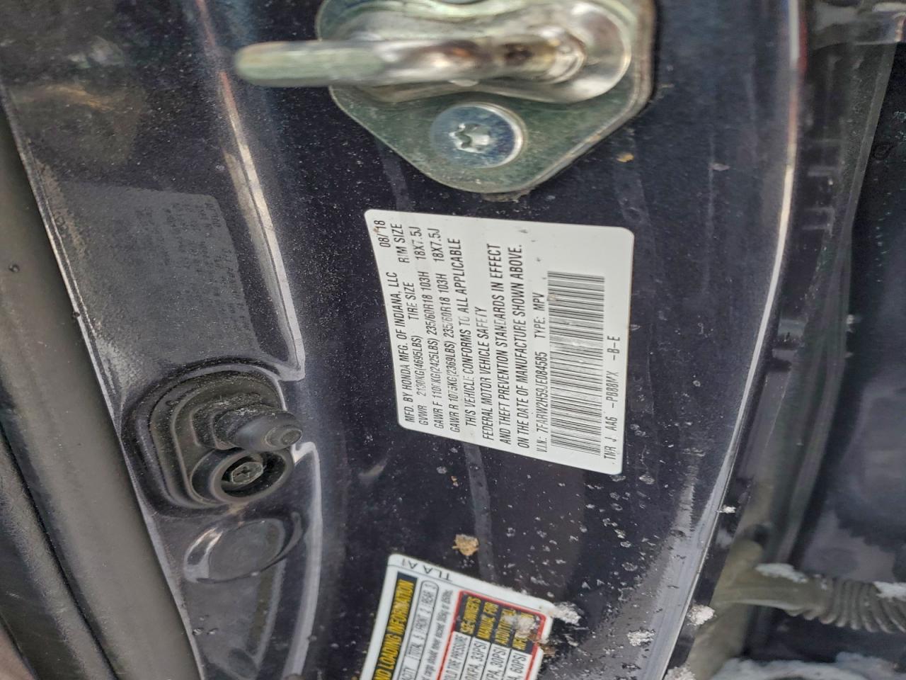 2018 HONDA CR-V EX photo 13
