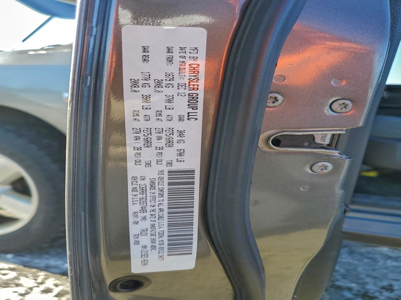 2013 RAM 1500 ST photo 12