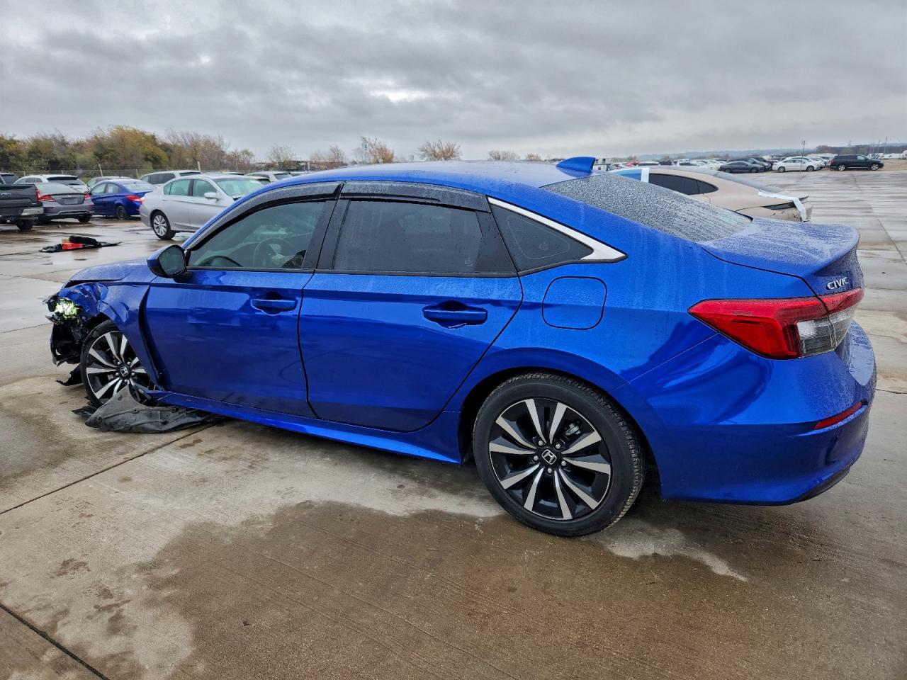 2022 HONDA CIVIC EX photo 2