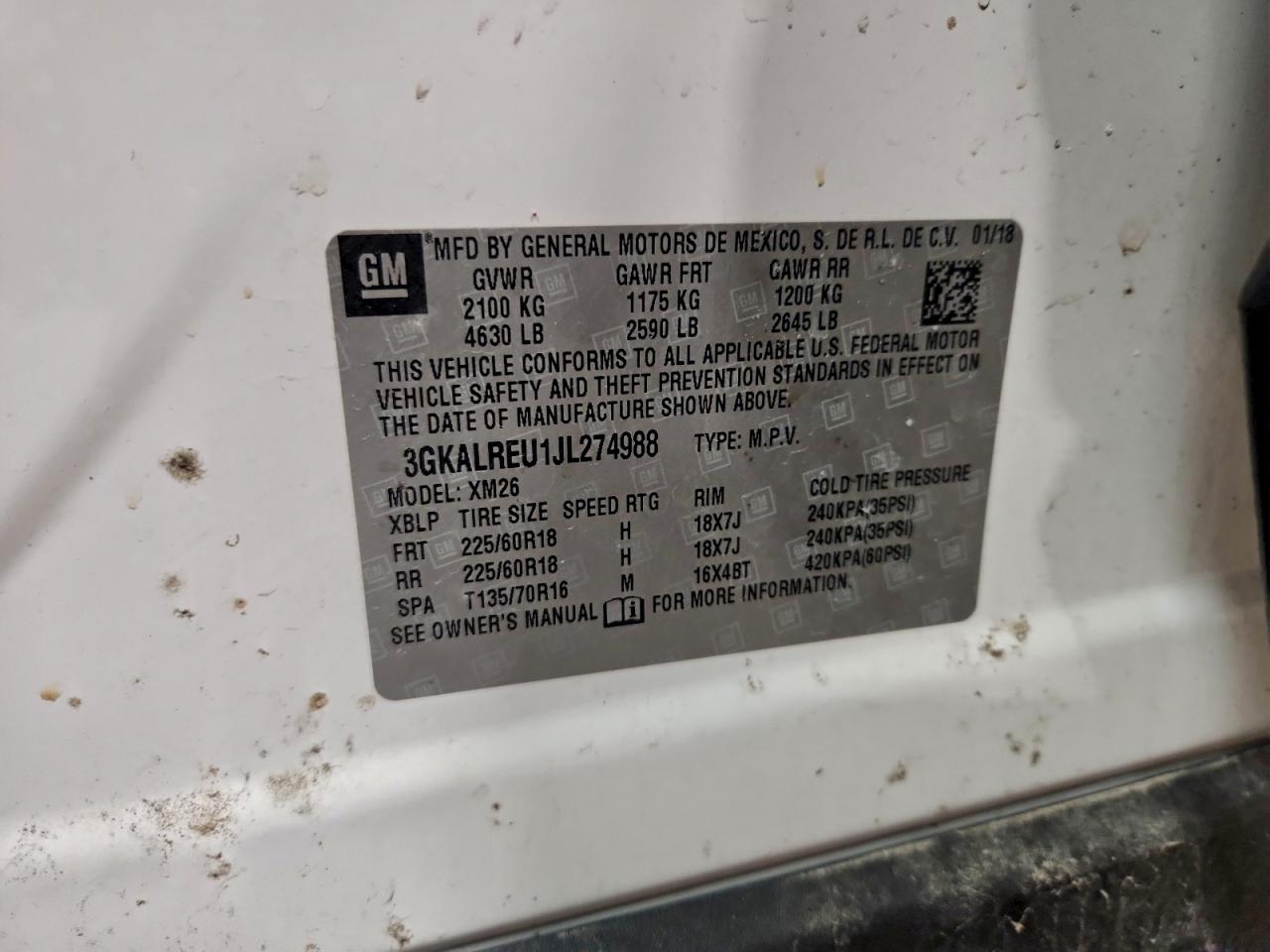 2018 GMC TERRAIN SLT photo 13