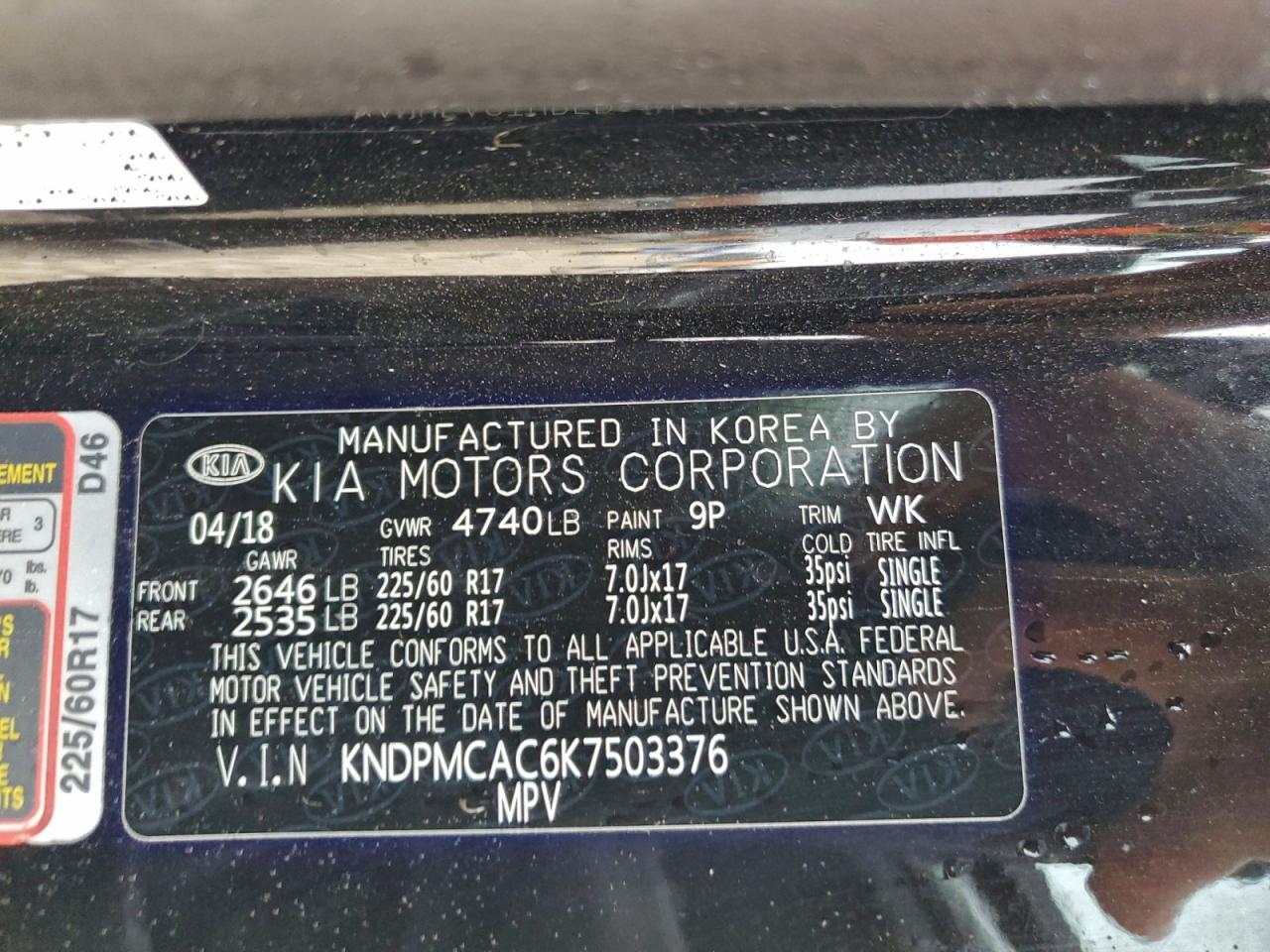2019 KIA SPORTAGE LX photo 13