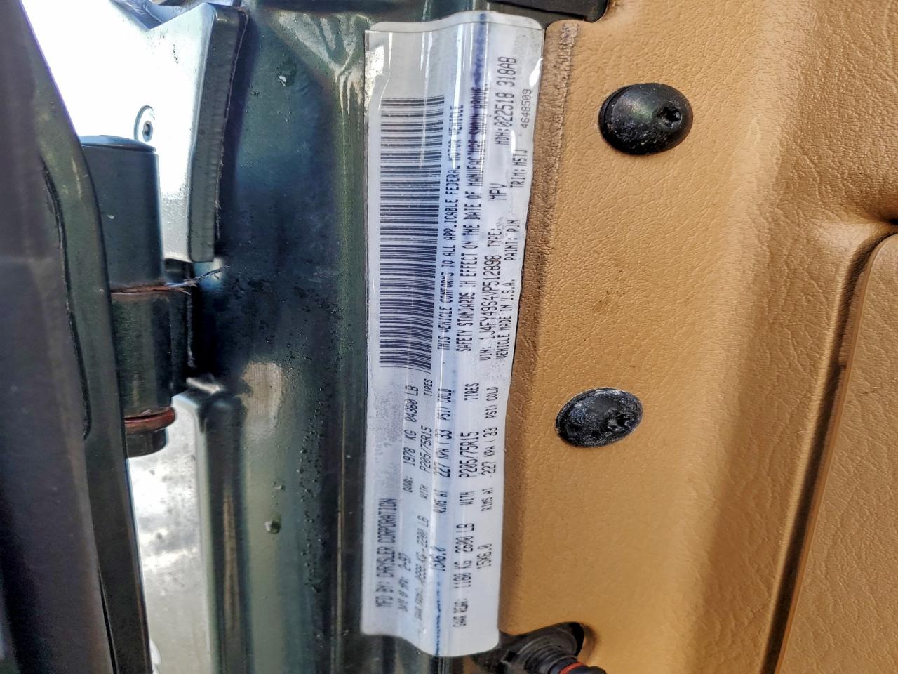 1997 JEEP WRANGLER / TJ SAHARA photo 12