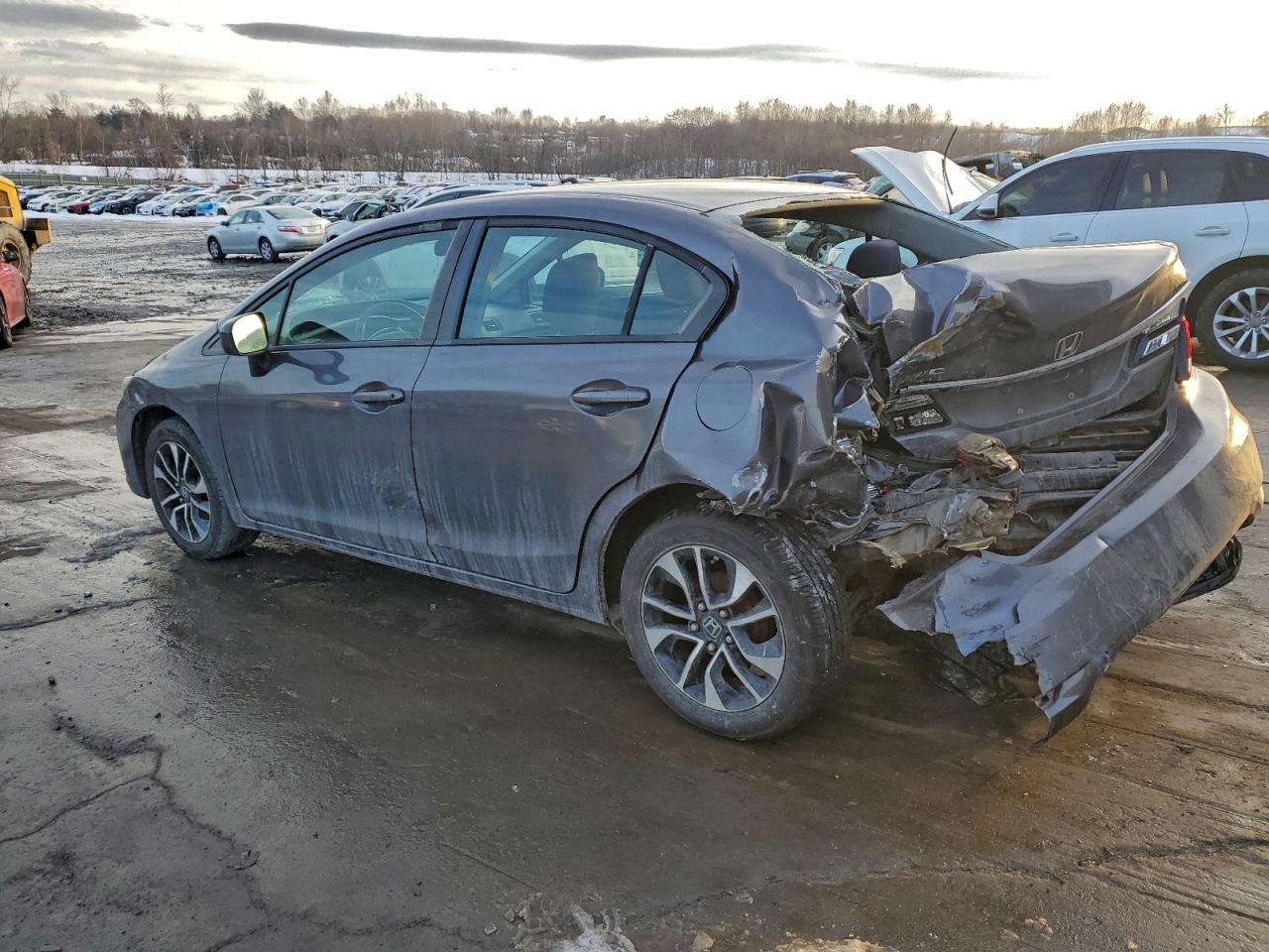 2014 HONDA CIVIC LX photo 2