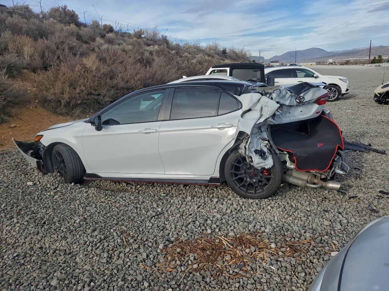 2021 TOYOTA CAMRY TRD photo 2
