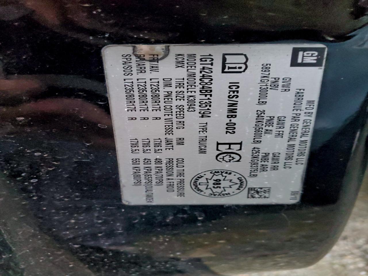 2011 GMC SIERRA K3500 SLT photo 12