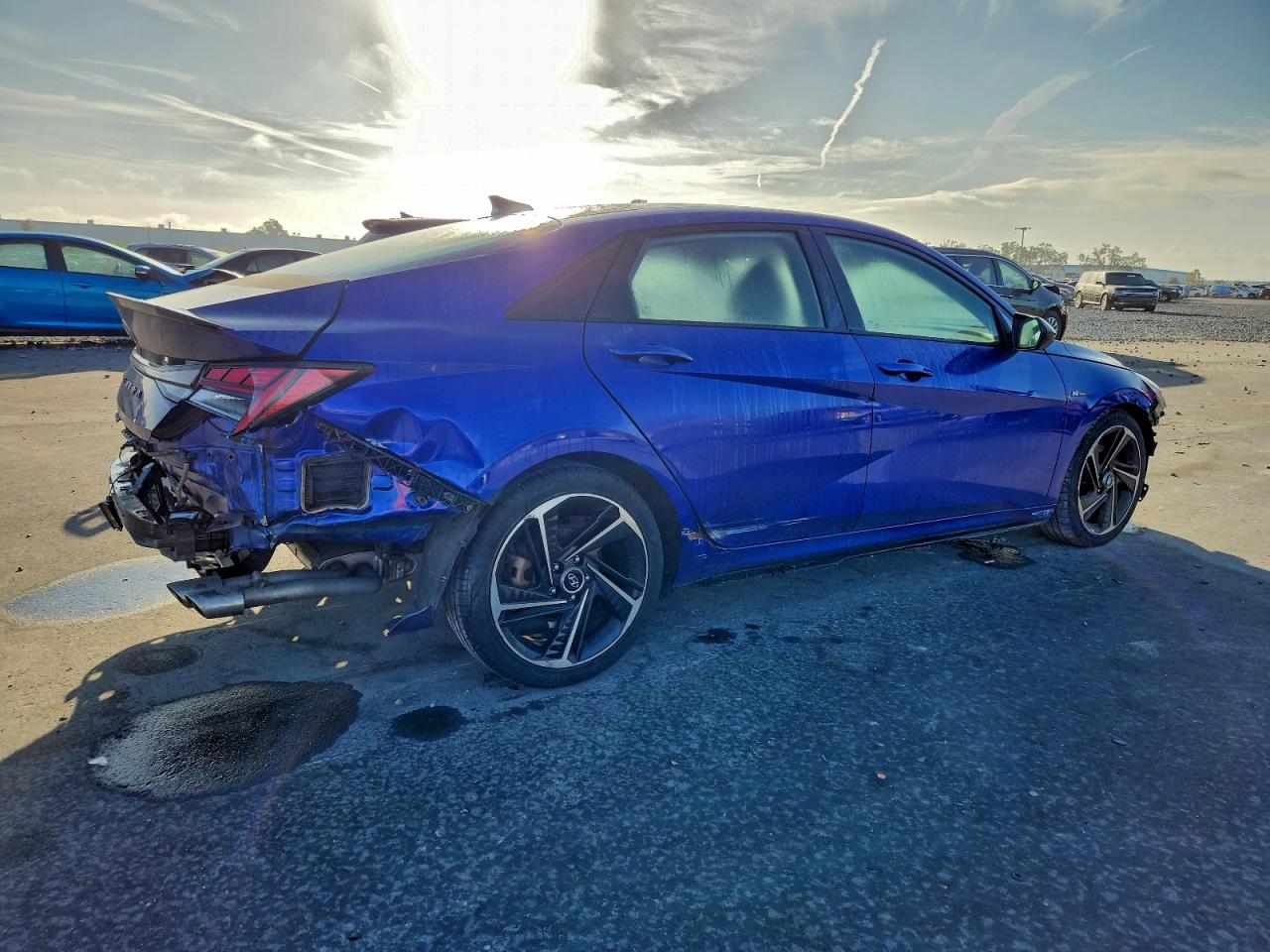 2021 HYUNDAI ELANTRA N LINE photo 3