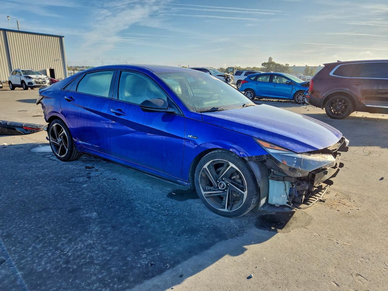2021 HYUNDAI ELANTRA N LINE photo 4