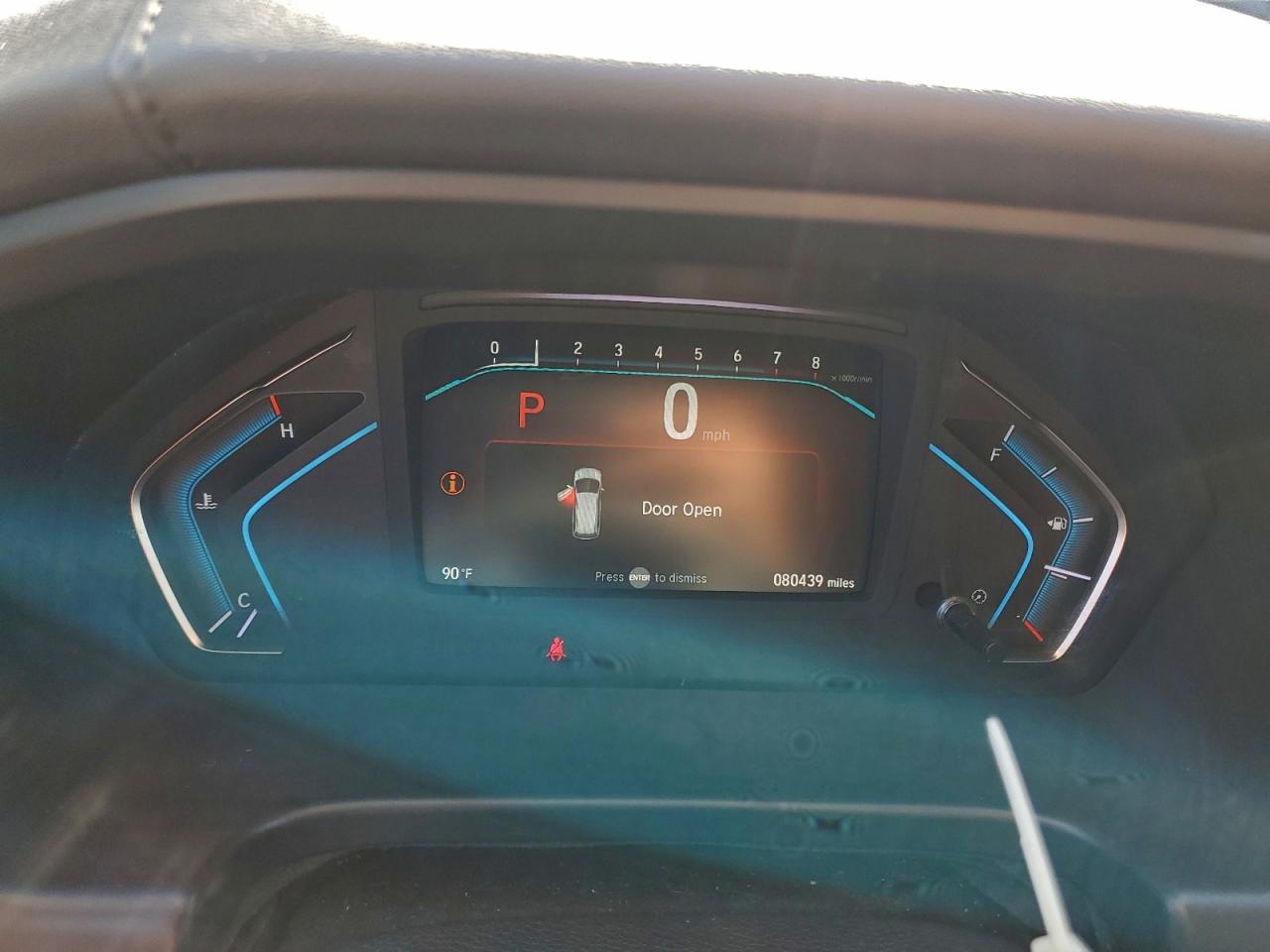 2019 HONDA ODYSSEY EX photo 9