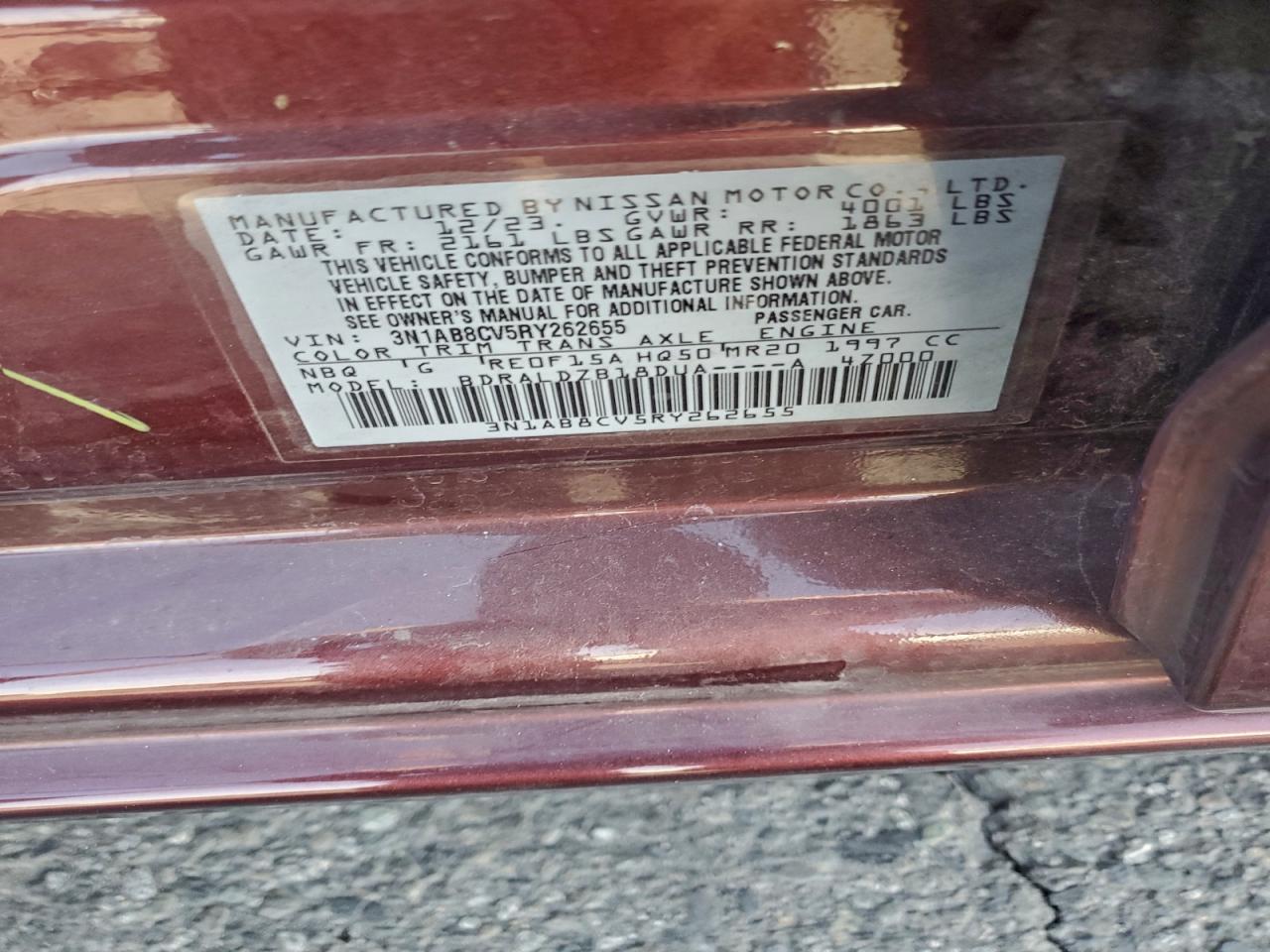 2024 NISSAN SENTRA SV photo 12