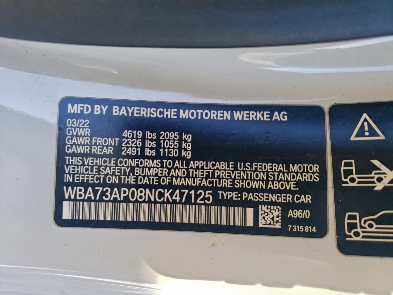 2022 BMW 430XI photo 12